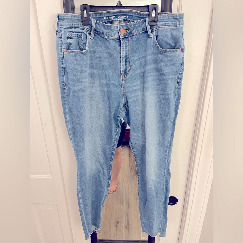 Old Navy Blue Skinny Jeans with Stretch
